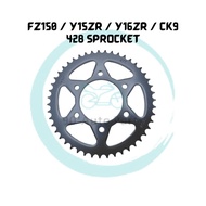 428 SPROCKET 428 SPOCKET YAMAHA FZ150 FZ150I Y15ZR Y15 ZR LC150 Y16ZR Y16 ZR NIMOTA CK9 CK 9