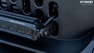 ไฟ LED LIGHT BAR 32 นิ้ว พร้อมขาจับไฟไลท์บาร์ กระจังรถยนต์ สำหรับ TOYOTA HILUX CHAMP IMV-0 (ไฟยาว+ขา
