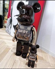 朱古力玫瑰金 Daytona baby b@by Bearbrick 1000% $6500