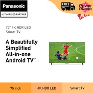PANASONIC TH-75LX800K 50 INCH LED 4K HDR SMART TV TH-75LX800K