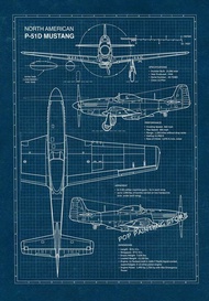 Fighter Jet Airplane Aviation Blueprint Poster F-16 Fighting Falcon F-22 Raptor American Aircraft Ca