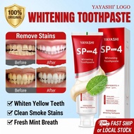 Sp-4 Probiotic Whitening Toothpaste Strong Plaque Remover & Fresh Breath Anti Cavity Daily Care 120g