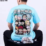 CLOWOR Chibi Eleven Supernovas One Piece Anime T-Shirt