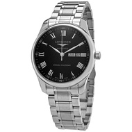 Longines Master Collection Automatic Annual Calendar Black Barleycorn Dial Men's Watch L29204516