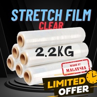 DR.PACK Stretch Film Plastic Wrapping Plastic Wrap Plastic Film Wrap Shrink Wrap 500mm x 2.2kg and 1.6kg