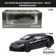 Classic Garage 1/64 C63 Coupe Black Series W204 (2011 - 2013) Obsidian Black
