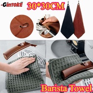30X30CM Premium Microfiber Cleaning Cloth/Barista Towel Bar Cafe/Cleaning Towel/ Multipurpose Cloth