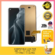 BROSHOP Compatible Lcd For XMI 11 / 11 Lite / 11T / 11T Pro / 11 Ultra Touch Screen Digitizer Skrin 