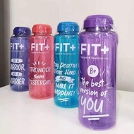 1 Liter Jumbo Drink Bottle Infused Water Bottle - Sporty Bottle