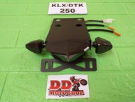 ท้ายสั้น KLX250 DTK250 DTRACKER250 โครงเหล็กหนา 1.2 มม. ใส่ไฟเลี้ยวแต่ง  ไฟท้าย KLX250 DTK250 DTRACK