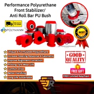 Polymann PU Front Stabilizer Anti Roll Bar Bush Myvi Vios Estima Alphard Vellfire