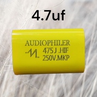 promo Capacitor Audiophiler Kapasitor untuk Tweeter 2.2uf 3.3uf 4.7uf