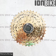Cassette sprocket raze GOLD 8 speed 11-36 T - sprocket casette cassette freewheel 8sp sp 11T 36T 11-