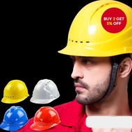 One Piece Safety Helmet Construction Site Thickening Breathable Anti Smashing Helmet