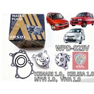 AISIN WATER PUMP PERODUA KELISA，KENARI，VIVA 1.0,MYVI 1.0 （WPD-023V）
