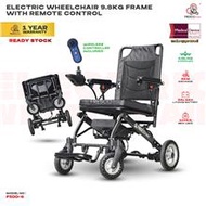 Fresco Electric Wheelchair 9.8kg Frame Weight With Remote Control