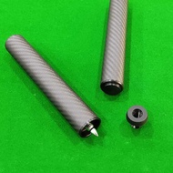 Fiber Carbon Extension 8" for Predator cue Stick (Include Bumper) Billiards Extended Rod Billiard