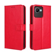 For Realme C30s Case Wallet PU Leather Back Cover Casing Realme C30s C 30s Phone Case Flip