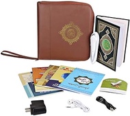 Digital Holy Quran Pen Ramadan Gift Exclusive Word-by-Word Function for Kid and Arabic Learner Downloading Many Reciters and Languages Digital Qu'ran Talking Pen 5 Small Books Leather Bag