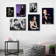 Hot Music Singer Actor Star New Dave Gahan Concert Vintage Poster Prints Wall Art Canvas Painting Pi