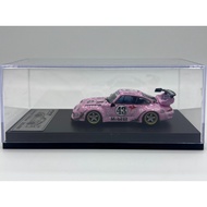 Ready Stock Immediate Shipping Original Alloy 1: 64 Porsche RWB Brick Uncle Pink Color Matching Has 