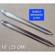 2 PCS Tire pry tool tire pry tool motorcycle bicycle tire pry tool 9" Asia Engineering Bolt