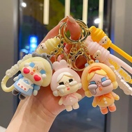 GANTUNGAN CRYBABY Flocking Keychain with TALI Crybaby Furry/ Keychain Bag Keychain/ Keychain/ Cute C