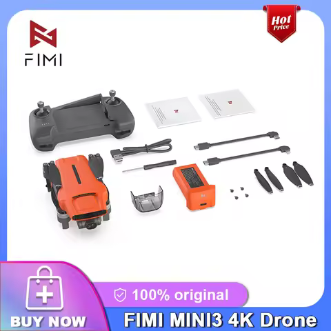 (ship US)FIMI MINI 3 4K Drone 60fps 9km Range 3-axis Gimbal 249g