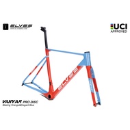 Elves Vanyar Pro Disc 2024 Carbon Frame for Road Bike Disc Brake / UCI Approved