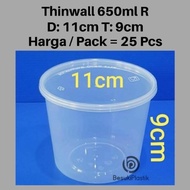 (Allthebest) Thinwall 650ml R Tall Thinwall 650ml RT/ Tall Soup Container/