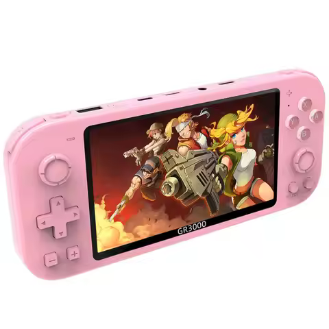 Pretty Candy Color Portable Game Console 5 Inch Screen 8GB With 2500 Free Games Handheld Game Player