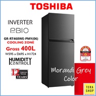 Toshiba RT468WE Inverter 400L Refrigerator Peti Sejuk ( Replace GR-A39MBZ(DS) )