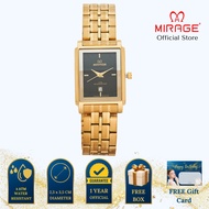 Mirage Jam Tangan Wanita Analog 8576 L Gold Original Stainless