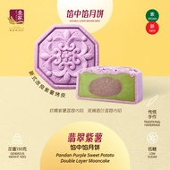 壹家馅中馅月饼系列（素）YI JIA Double Layer Mooncake Series (Vegan) 150g