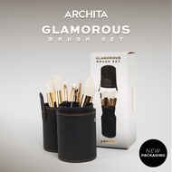 ARCHITA - GLAMOROUS BRUSH SET WITH BAG ⚜️