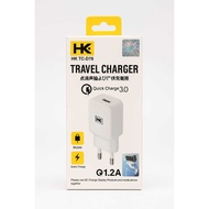 HK TYPE-C CHARGER Travel Charger Type-C HK TC-D78 Quick Charger 1.2A Qualcomm 3.0