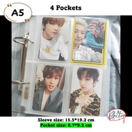 A5 Binder / BInder Sleeves Photocard Card Photocard Holder