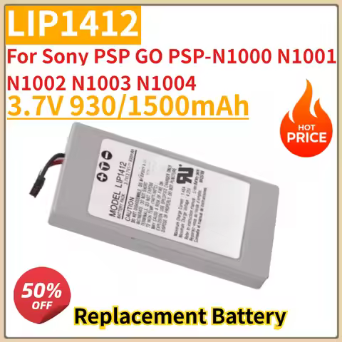High Quality New 3.7V 930/1500mAh Rechargeable Battery for Sony PSP GO PSP-N1000 N1001 N1002 N1003 N