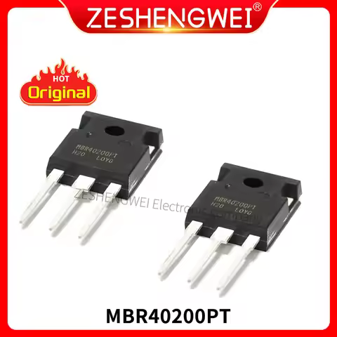 5PCS MBR40200PT TO-247 MBR40200 TO247 Schottky Diode 40A 200V
