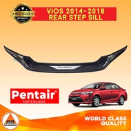 Rear Stepsill for Toyota Vios 2014 2015 2016 2017 2018 Vios Superman Rear Bumper Cover / Rear Bumper