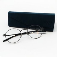 🏆 天皇御用 🏆 [檸檬眼鏡] 999.9  S-685T 12 日本製 頂級鈦金屬亮光槍色圓框光學眼鏡 超值優惠