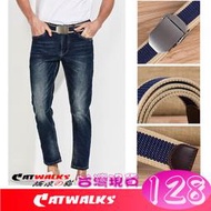 台灣現貨  ＊ Catwalk's 搖滾の貓 ＊ 個性款素雅光版軍規風加厚帆布腰帶 15色現貨 台灣發貨