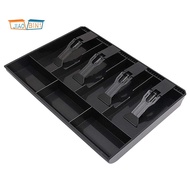 Cash Register Drawer -  Tray Replacement 4 Bill/3 Coin Cash Register Insert Tray,12.6 x 9.6 x 1.4Inc