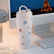 法式小巴黎 WOKY 聯名 二代渾圓杯 附彈跳吸管 770ml 保溫杯