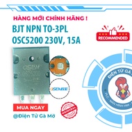 [1 CON] NPN Audio Power Transistor, Amplifier, OSC5200 C5200 230V 15A TO-3PL, New Genuine OSEN 100%