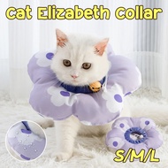 Cat Elizabeth Collar Adjustable Anti Lick Pet Surgery Collar Cat Collar Kolar Kucing Sakit