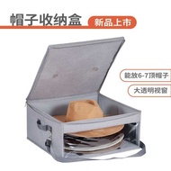 Top Hat Storage Box Bedroom Wardrobe Travel Clothes Hat Storage Box Cowboy Hat Storage Bag with Lid 