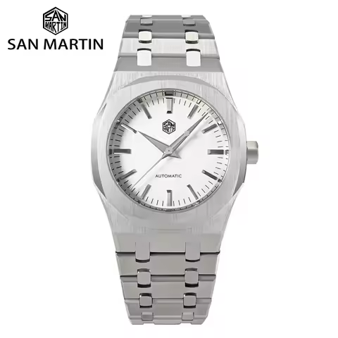 San Martin 38.5mm Miyota 9015 Men Luxury Watch Classic Business Dress Automatic Mechanical Watches S