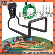 Wall Mounted Metal Garden Water Hose Holder Heavy Duty Hanger Paip Air, Paip Metal, Gantungan Paip, 