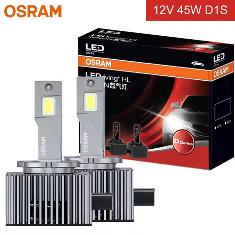 OSRAM LED D1S Car Headlight LEDriving XENON HID Lamps 45W Bright 6000K White Canbus LED Bulbs Origin